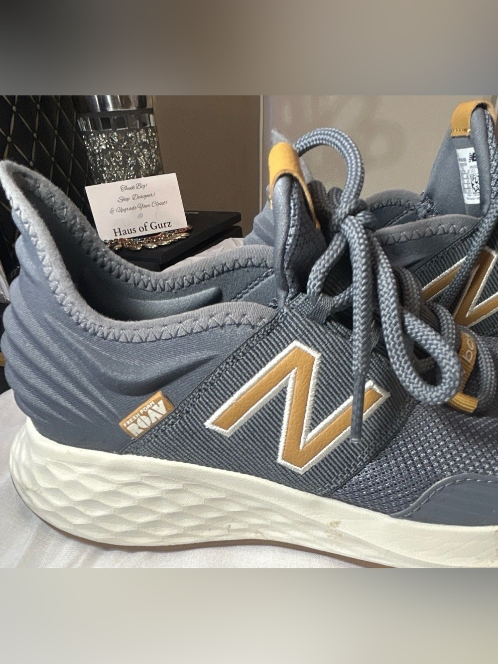 New Balance Roav Men's Gray Low Top Mesh Lace~Up Sneaker
MROAVBO:8.5 Women’s